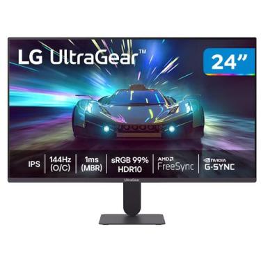 Imagem de Monitor Gamer LG 24G411A-B 24 Full HD Preto UltraGear G, 24, Bivolt