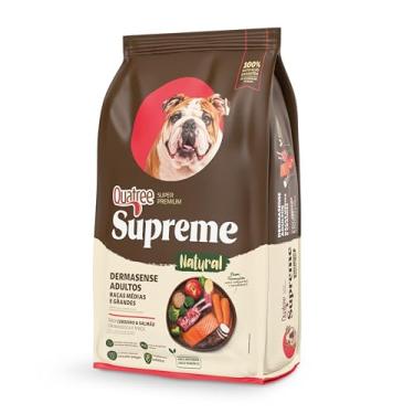 Imagem de Ração Quatree Supreme Dermato para Cães Adultos Sabor Cordeiro e Salmão - 3kg