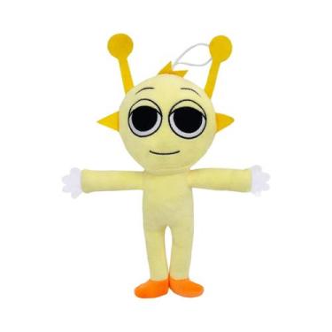 Imagem de Brinquedos De Pelúcia Para Crianças, Boneca Sprunki, Almofada De Jogo,