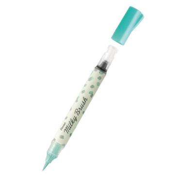 Imagem de Marcador Pincel Milky Brush Pentel Lettering, Verde