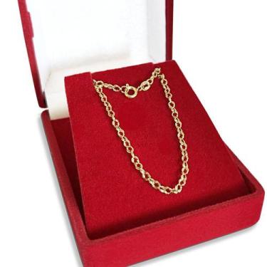 Imagem de Pulseira Feminina de Ouro 18k Elo Trabalhado Meia Corda - Primus LB Jo