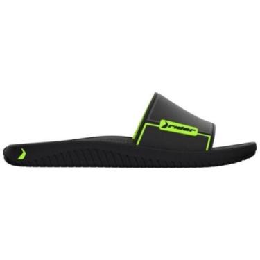 Imagem de Chinelo Masculino Slide Pump II Preto Verde Rider 12424-BO154, 40