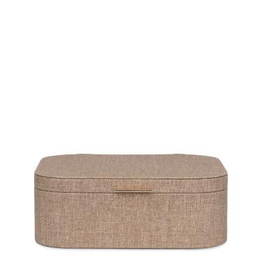 Imagem de Caixa Decorativa em MDF com Revestimento em PU Marrom 32,5cm 22911P Mart