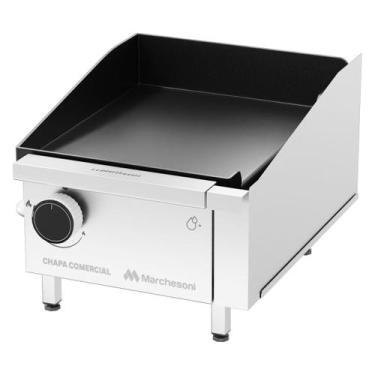 Imagem de Chapa Comercial a Gás Edição 80 Anos 1 Queimador CH.6.041 Marchesoni