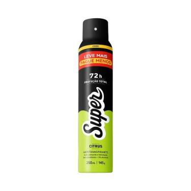 Imagem de Desodorante Super Energy Aerosol Antitranspirante 72h 250ml/145g Leve 