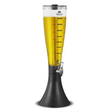 Imagem de Torre de Chopp MB.2.350 para Cerveja 3,5L em Policarbonato e Aço Inoxidável com Sistema Giratório Marchesoni