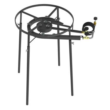 Imagem de Fogão Industrial para Camping F2B10P Alta Pressão 10 Caulins Preto Progás