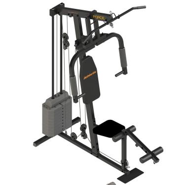 Imagem de Estação de Musculação com 45kg de Peso Suporta 120kg Athletic Force Uso Residencial