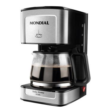 Imagem de Cafeteira Elétrica Mondial C-43-20X-SI Plástico 20 Xícaras Preto 550W 110V