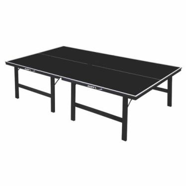 Imagem de Mesa Ping Pong Tênis De Mesa Preta Black Resistente Com Kit Completo D