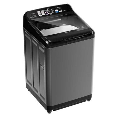 Imagem de Lavadora de Roupas Panasonic 15Kg Titânio com 08 Programas de Lavagem e Smart Sense NA-F150B1T