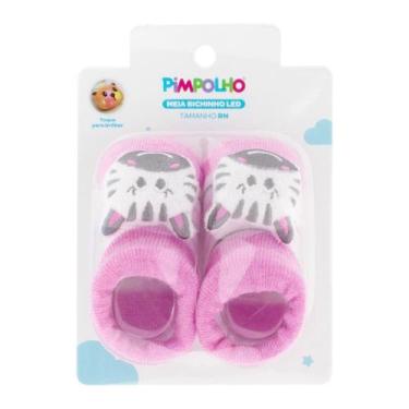 Imagem de Meia Bichinho LED RN Menina Pimpolho 300800