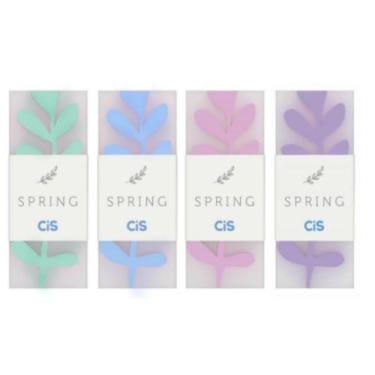 Imagem de Borracha Spring Floral Tom Pastel - CiS, Azul