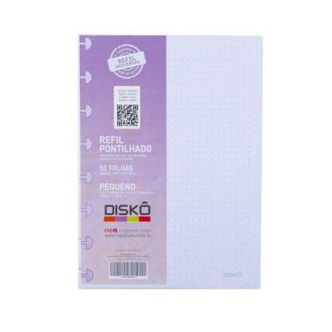 Imagem de Refil Pontilhado Offset 90g 50Fls Diskô 8 Disco - DISKO