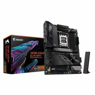 Imagem de Placa Mãe Gigabyte X870E Aorus Elite WiFi 7 DDR5 Socket AM5 Chipset AM