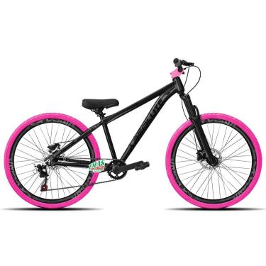 Imagem de Bicicleta do Grau Absolute Nero 5 Kit 1x7 Pneus Flame Freio a Disco Mecânico - Grafite