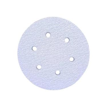Imagem de Disco Lixa Seco tiras autocolantes 6" 152mm G600 10 Peças Heavy Duty
