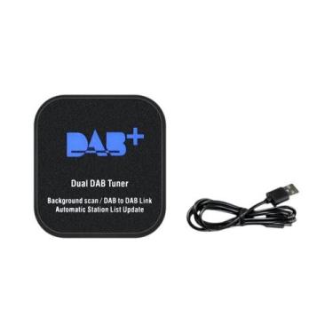 Imagem de Antena DAB Para Rádio De Carro Android, Adaptador USB, Receptor Estére