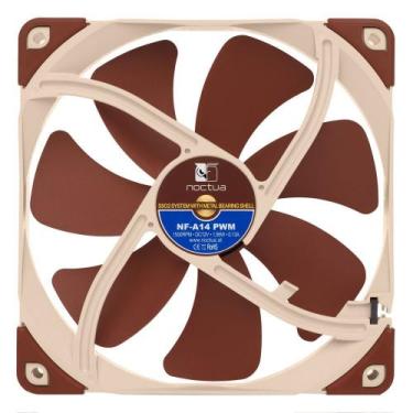Imagem de Cooler Fan Noctua 140mm, Marrom - NF-A14 PWM