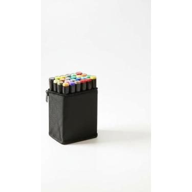 Imagem de Kit Marcadores Artísticos 24 Cores + Livro Desenho - Congratulations S