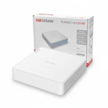Imagem de DVR Hikvision DS-7104HGHI-M1 Gravador Digital de Vídeo com 4 Canais Tu