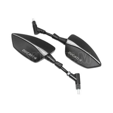 Imagem de Espelhos Retrovisores Ajustáveis Para DUCATI MONSTER 400 620 695 750 7