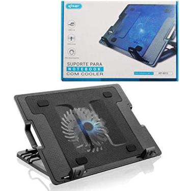 Imagem de Base Suporte Para Notebook Cooler E Iluminação Kp-9013