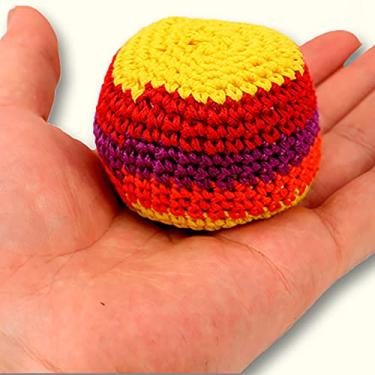 Imagem de 01 Saco de areia infantil, bolsa de areia de tricô portátil e macia para crianças, presentes de aniversário, esportes ao ar livre