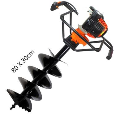 Imagem de Perfurador de Solo Vulcan Trent VPS520 2T 52cc 2,5hp Acompanha Broca 80x30cm com Lâmina...