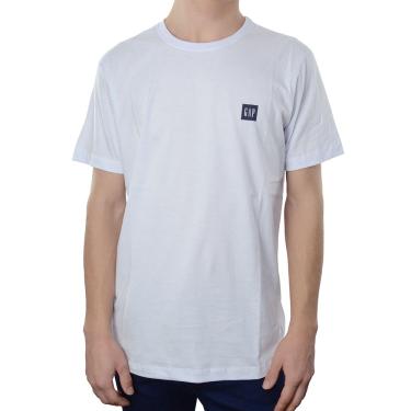 Imagem de Camiseta Masculina Gap Basic Branco - 100