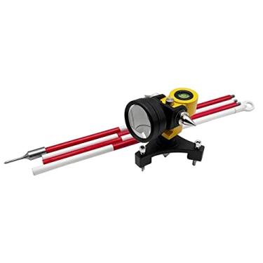 Imagem de Mini Prism FDC065 com Tribrach para opção para estação total com 4 polos estendem até 1,2 m