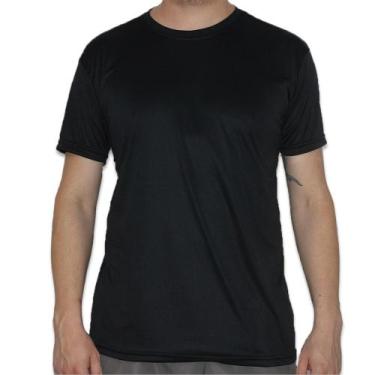 Imagem de Camiseta Dry Com Proteção Solar 50 Poliéster Masculina Manga Curta Cor