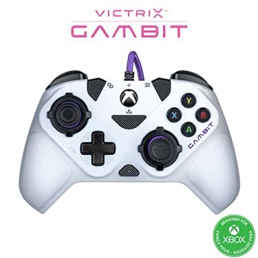 Controle sem fio Xbox One, controle de jogo Zamia Gamepad 2,4 GHZ  compatível com Xbox One/One S/One X/One Series X/S/Elite/PC Windows 7/8/10  com vibração dupla integrada (preto)