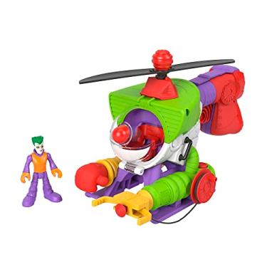 Imagem de Imaginext DC Super Friends Veículo de Brinquedo The Joker™ Robo Copter para crianças a partir de 3 anos