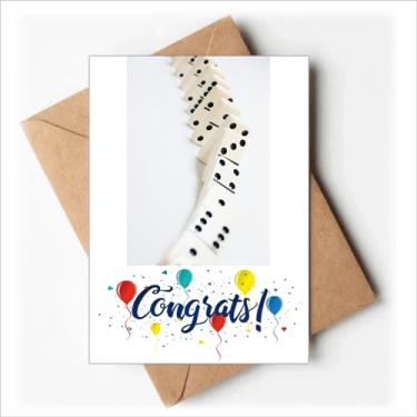 Imagem de DIYthinker Pai Gow Dono Jogos de azar Cartões de Casamento Parabéns Envelopes de Saudação