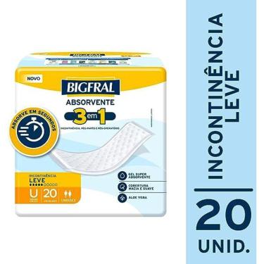 Imagem de Absorvente Geriátrico Bigfral Regular Plus 20un