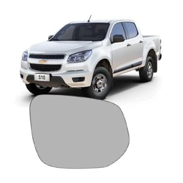 Imagem de LENTE RETROVISOR COM BASE S10 2012 ATÉ 2018 LADO DIREITO