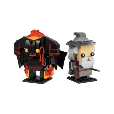 Imagem de LEGO BrickHeadz Gandalf The Grey & Balrog (40631) The Lord of The Rings
