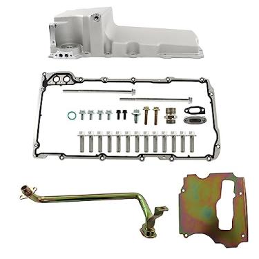 Imagem de marddpair Kit de alumínio para cárter de óleo 302-1 de substituição para motores GM Classic Car & Muscle Car & Trucks 1955-1987 LS1 LS2 LS3 LS6 LSX