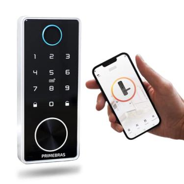 Imagem de Fechadura Digital Biométrica Primebras Dubai
