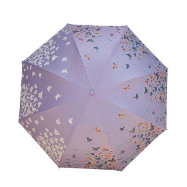 Imagem de Guarda Chuva Blackout Proteção UV com Estampa que Muda de Cor