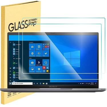 Imagem de Pacote com 2 protetores de tela para laptop de 14 polegadas de vidro temperado (309 x 174 mm/L x A) para laptop de 14 polegadas HP/Dell/Sony/ASUS/Samsung/Lenovo/Acer/MSI/LG/Razer Blade 35.6 cm 16:9,