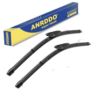 Imagem de ANRDDO Substituição de limpadores de para-brisa MINI Cooper R55 R56 R57 2013-2015 Lâminas de limpador de para-brisa 48 cm + 45 cm (conjunto de 2) não serve para gancho J