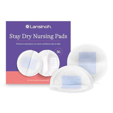 Imagem de Absorvente para Seios Lansinoh Stay Dry - 36 unidades, Lansinoh, Branca