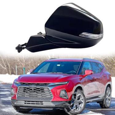Imagem de Espelho retrovisor lateral adequado para Chevrolet Blazer 2020 2021 2022 Conjunto de espelho lateral do motorista acessórios de espelho retrovisor de carro substituição de espelho lateral (16 fios)