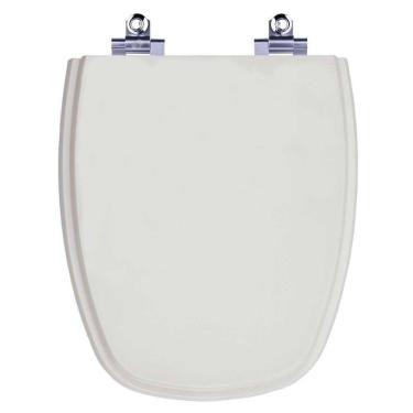 Imagem de Assento Sanitário Fechamento Lento Monte Carlo Cinza Real (Cinza Claro) para Vaso Deca