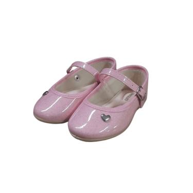 Imagem de Sapatilha Pimpolho Courinho Rosa Brilhante 22 Ao 27