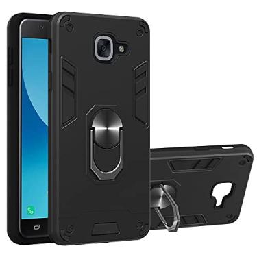 Imagem de Estojo anti-riscos Para Samsung Galaxy J7 Case Max, cobertura à prova de choque de grau militar com suporte de monte de montagem de carro magnético para Samsung Galaxy J7 Max Protector Case Capa de ce