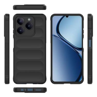 Imagem de Elubugod Capa macia TPU compatível com Narzo N63 4G, Realme C63, C61 RMX3939 / C63 4G RMX3939 Celular - Preto