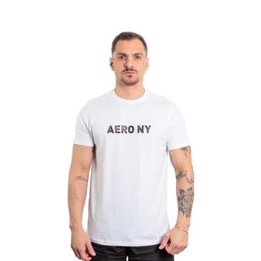 Imagem de Camiseta Aeropostale Platinum Bord. Destroy Masculina